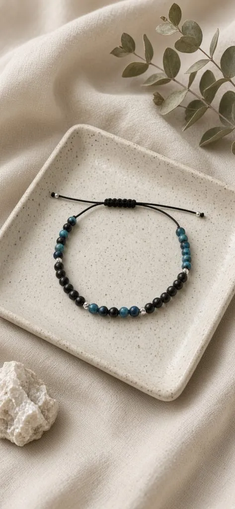 Brățară pietre semiprețioase Onix și Ochi de Tigru